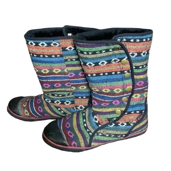 𝅺deadstock Sugar Brand Morigami Boots - Meow style - Picture 1 of 5